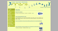 Desktop Screenshot of frauenzentrum-marie.de